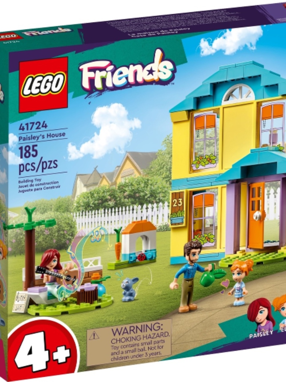 Pre-built LEGO FRIENDS "Paisley's House" 41724 With EVERYTHING!